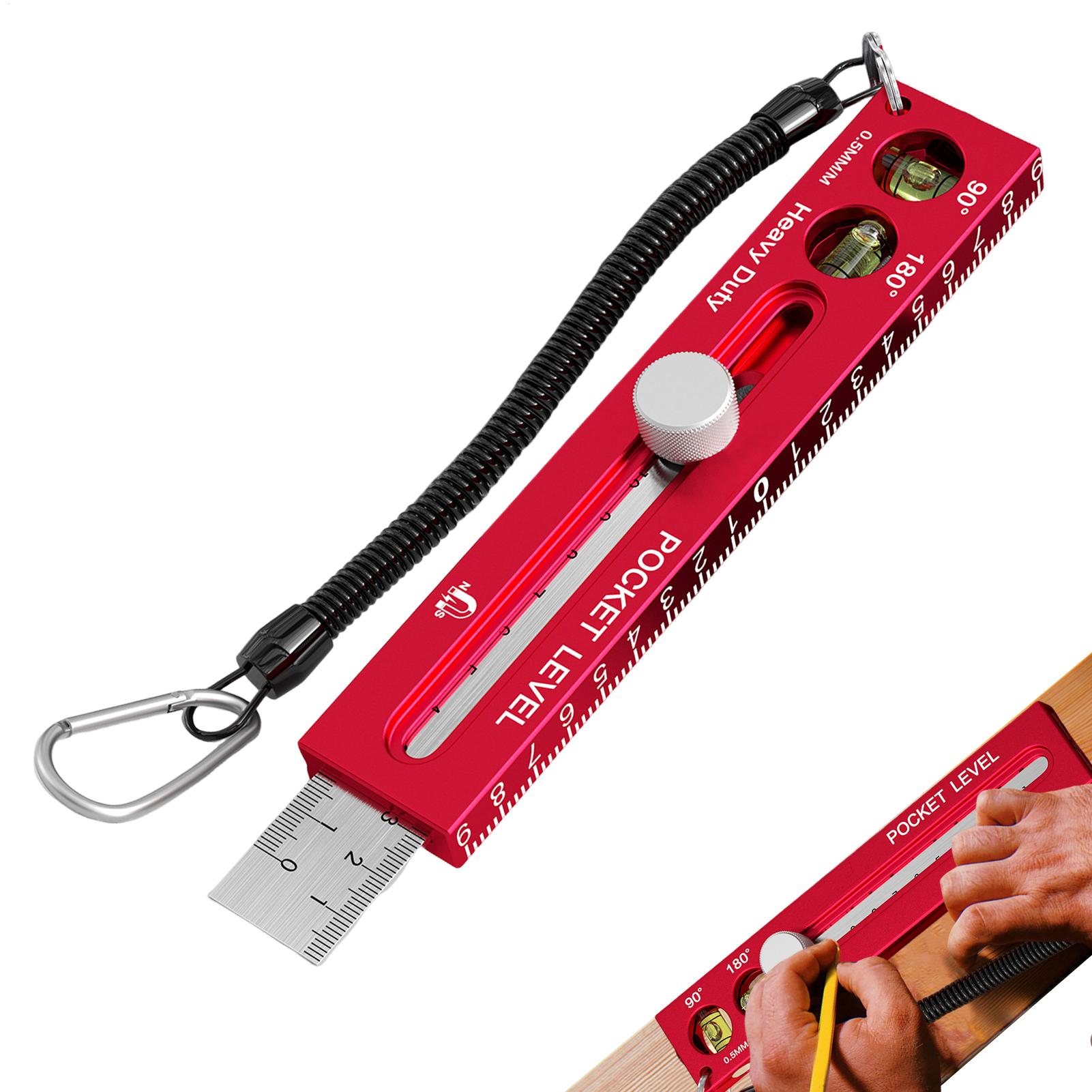 Workshop Marking Tools - Righello Magnetico per Falegnameria in Lega