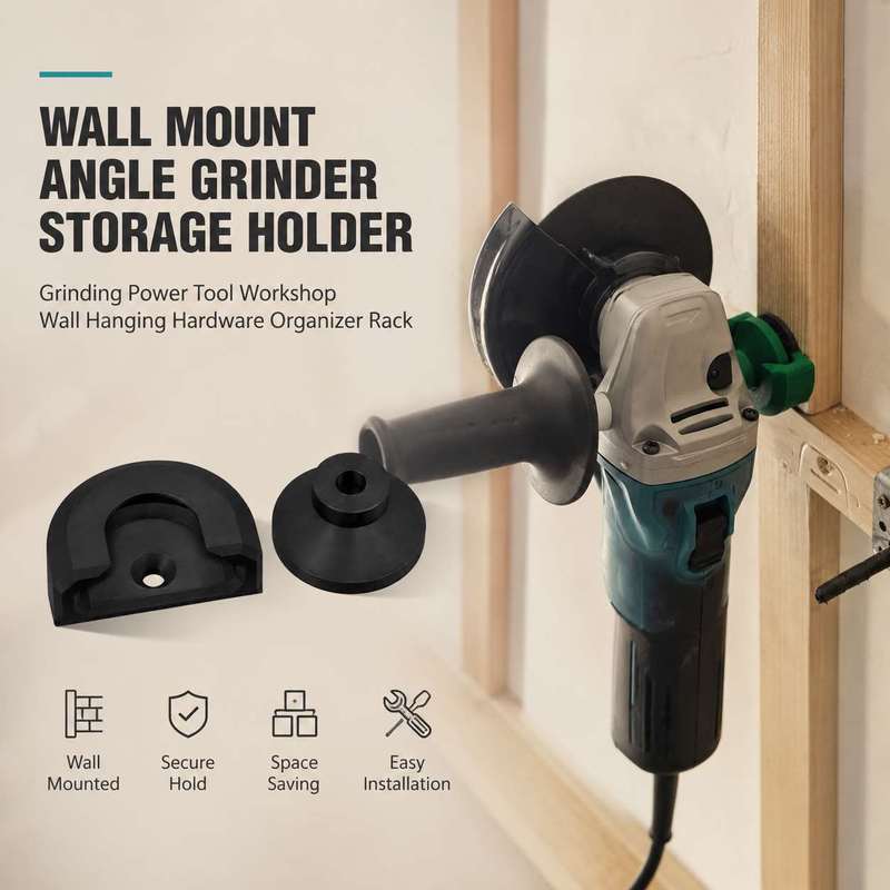 Workshop Tools Hanging - Supporto a Parete per Smerigliatrice Angolare,