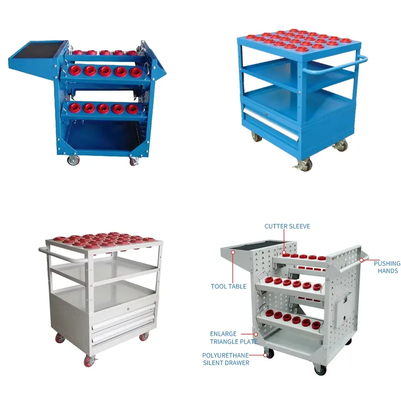 Workshop Tools Cabinet - Carrello Portautensili CNC Durevole per Officina