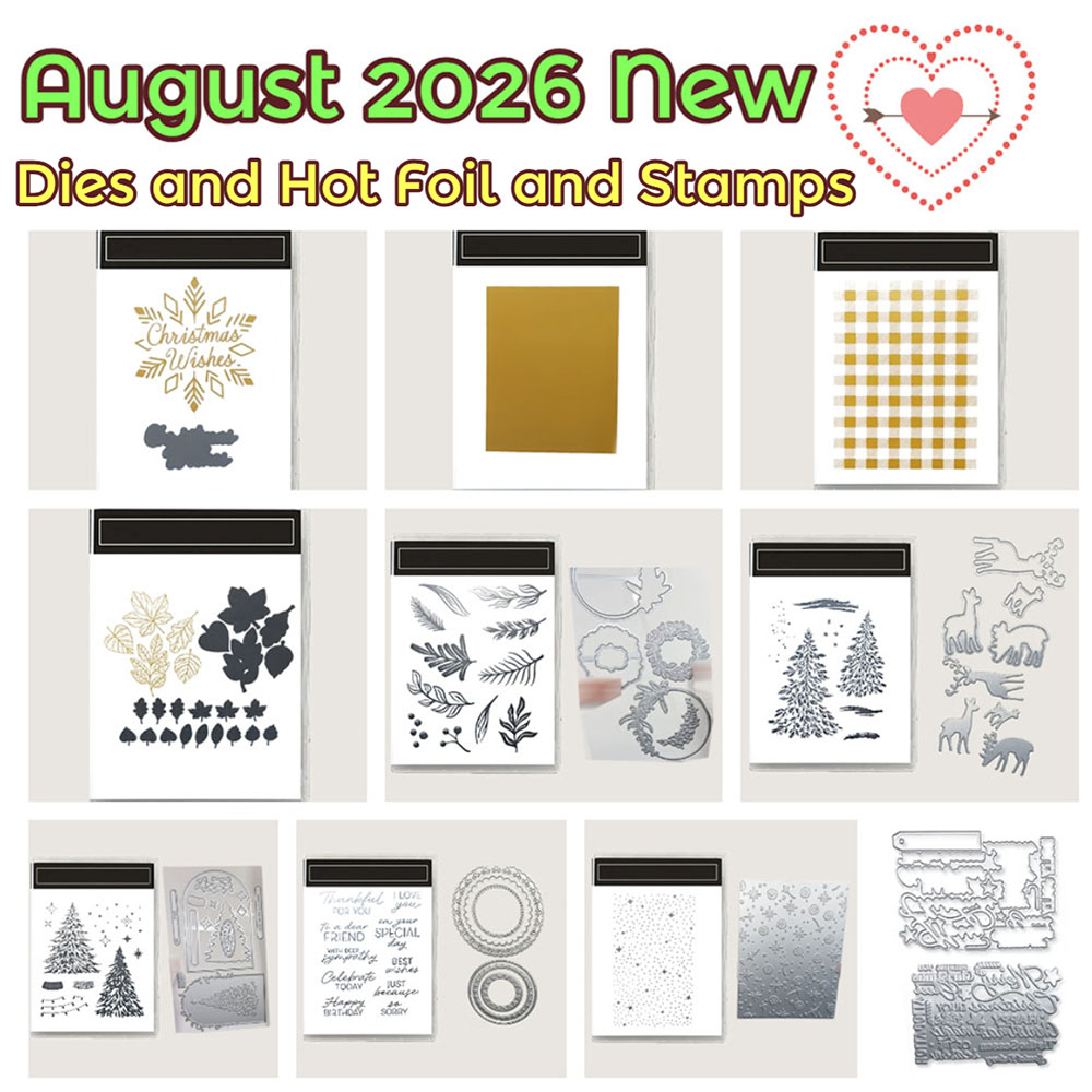 Tap Die Set - Agosto 2026 Nuove Fustelle e Timbri