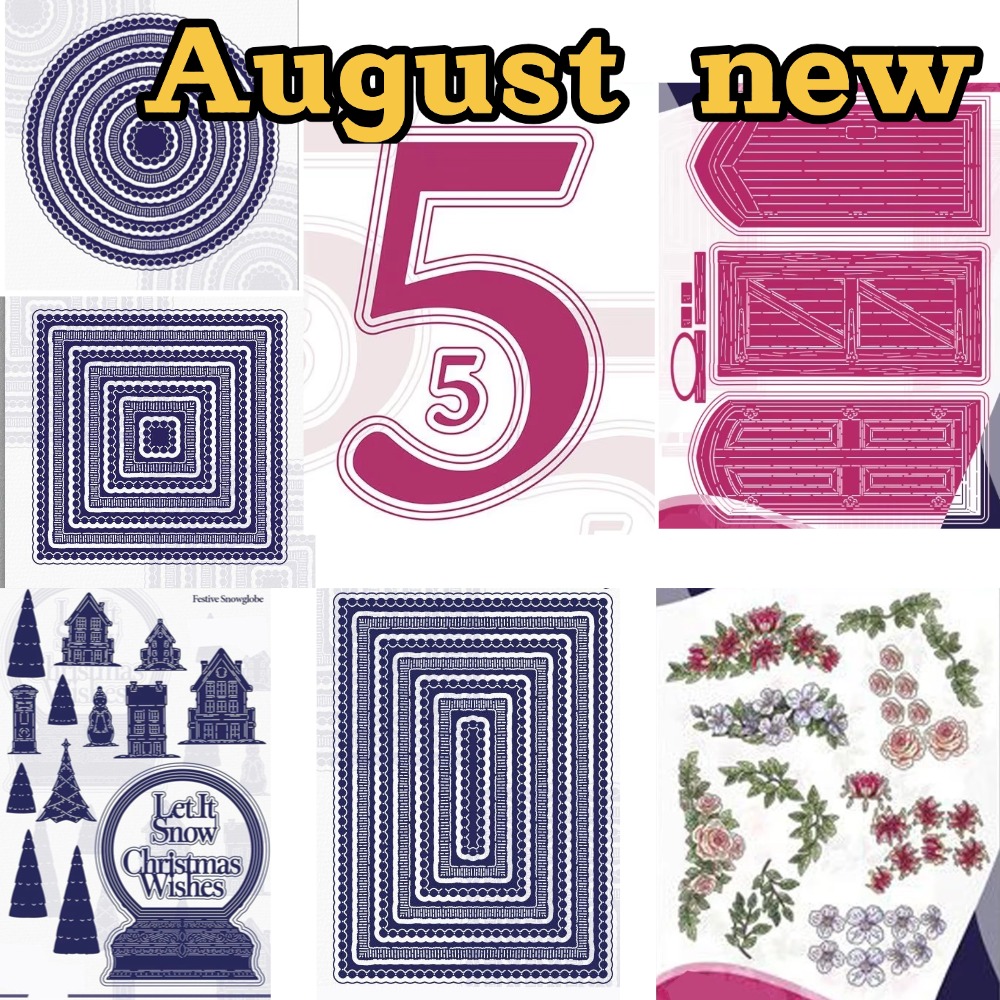 Tap Die Set - Palloncino Parole Metallo Fustelle Scrapbook Diario