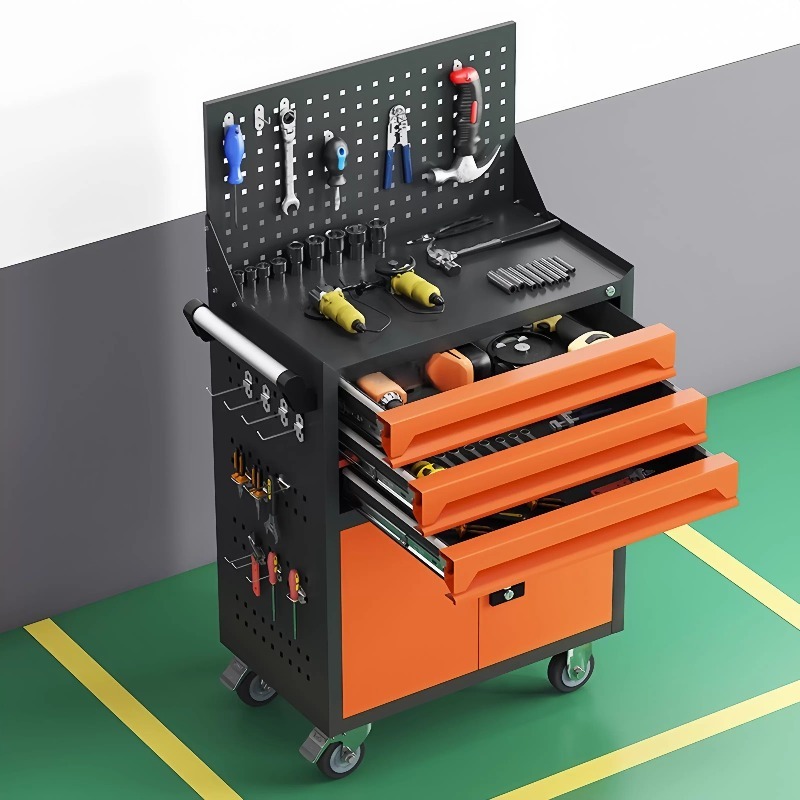 Workshop Tools Cabinet - Carrello portautensili per riparazioni auto, con