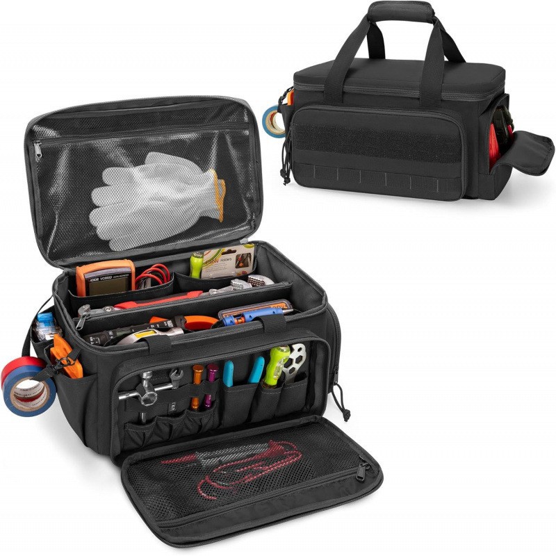 Workshop With Tools - Borsa per Attrezzi Tattica Resistente da