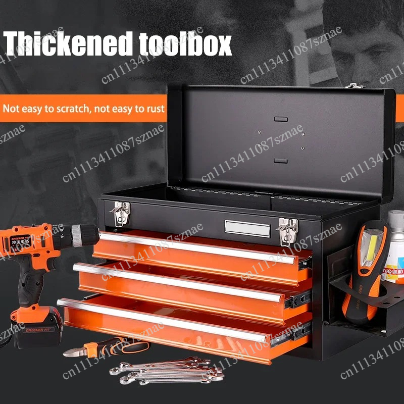 Workshop Tools Cabinet - Cassetta Portautensili Portatile a 4 Cassetti