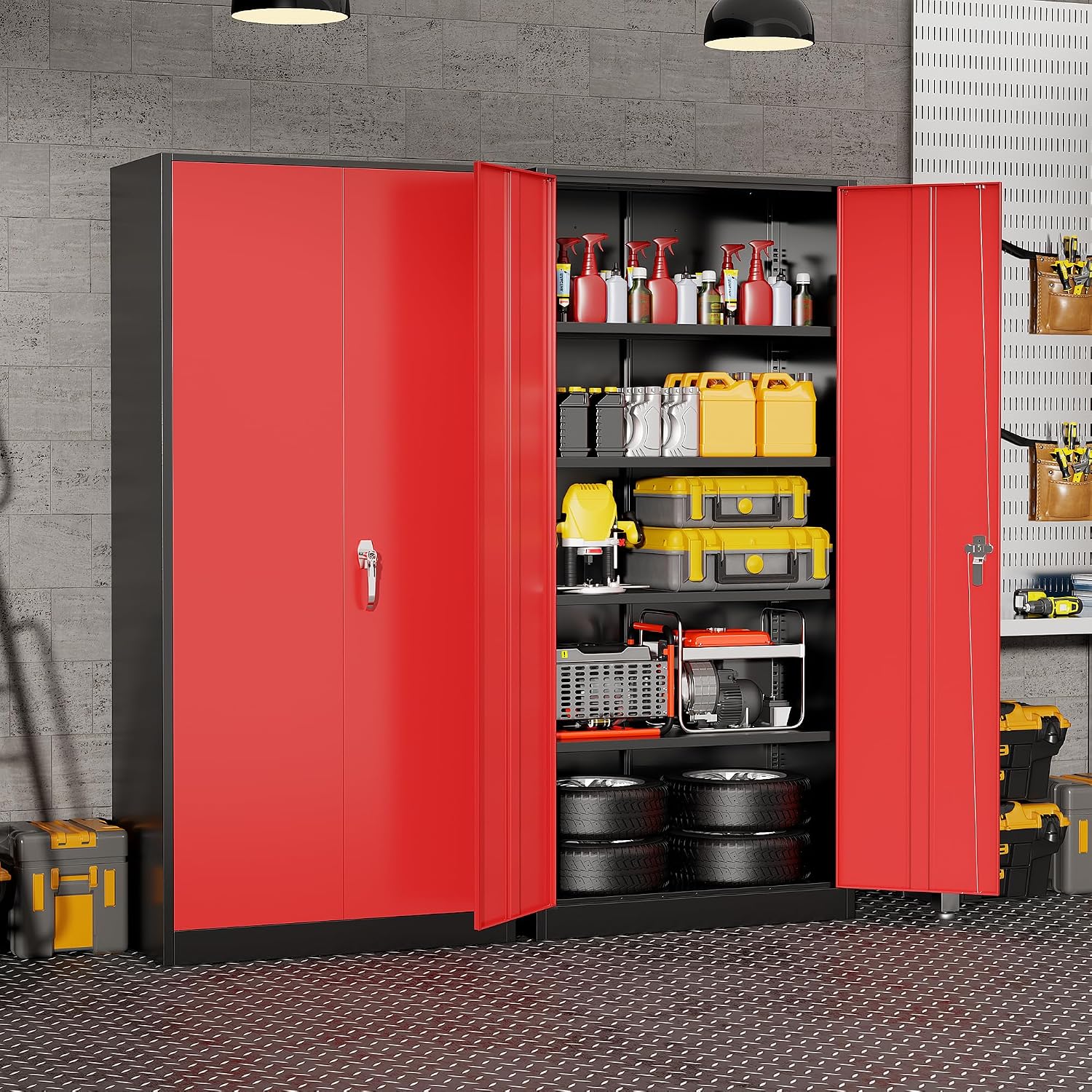 Armadio Metallico Resistente p - Workshop Tools Cabinet recensione e prezzo