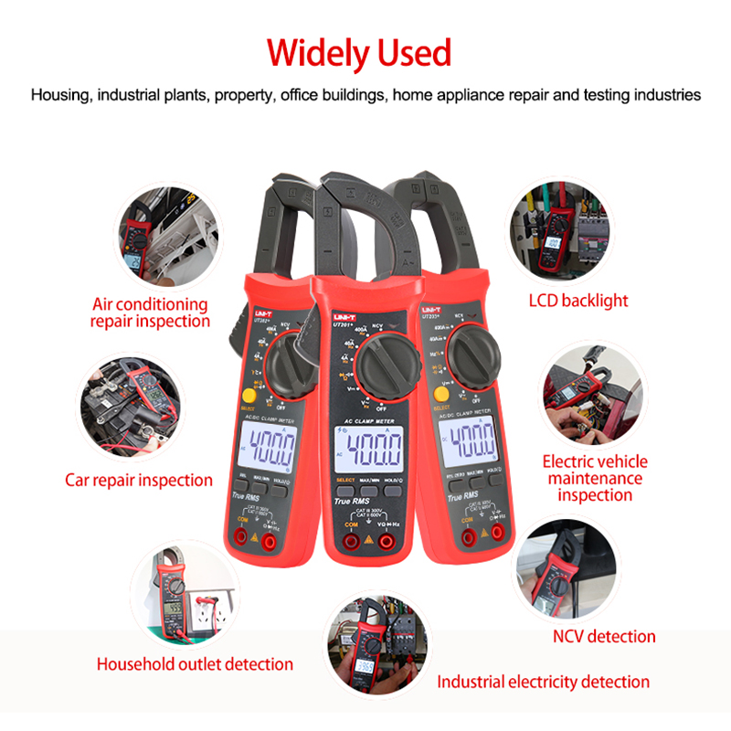 UNI-T UT204 + UT202A + AC Pinz - Tools In Electrical Workshop recensione e prezzo