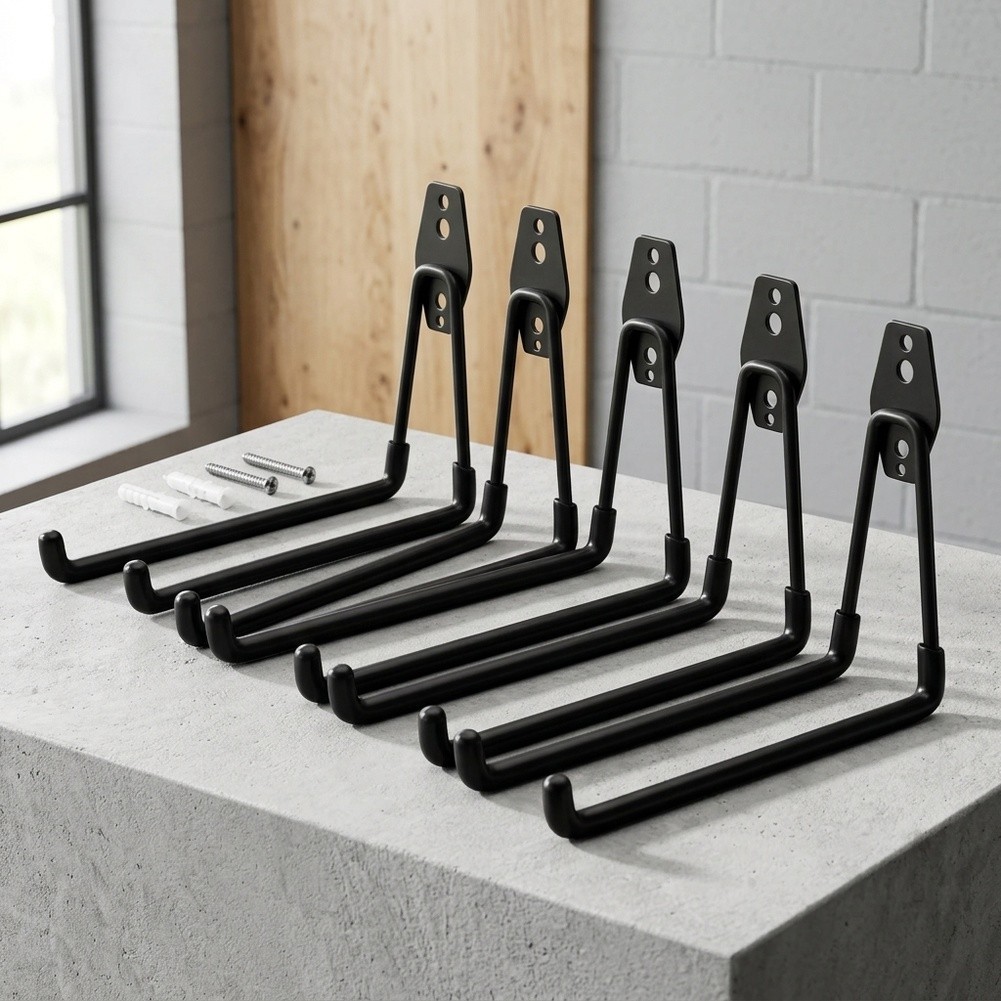 Ganci da Parete in Acciaio Ner - Workshop Tools Hanging recensione e prezzo