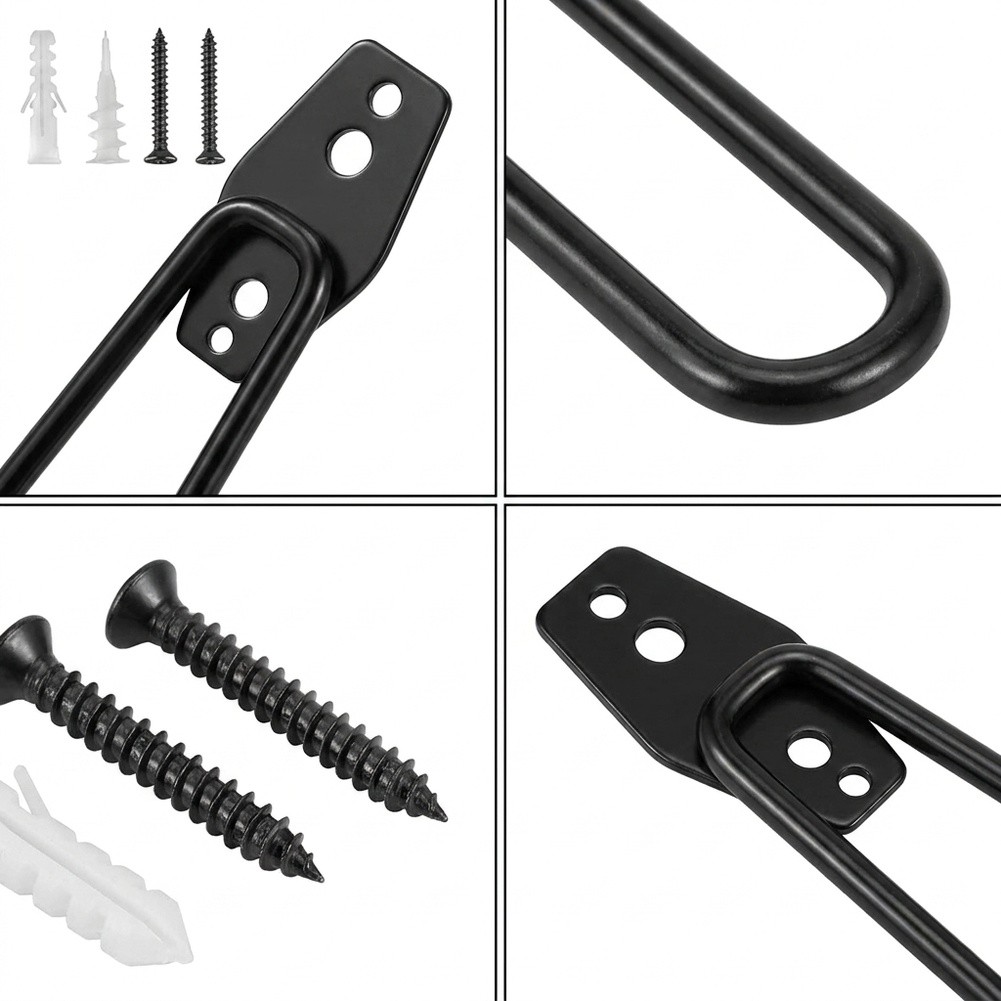 Ganci da Parete in Acciaio Ner - Workshop Tools Hanging recensione e prezzo