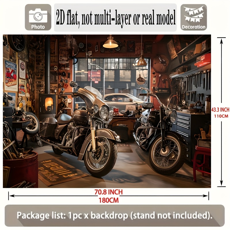Tapestry da Garage per Moto, S - Workshop Tools Hanging recensione e prezzo
