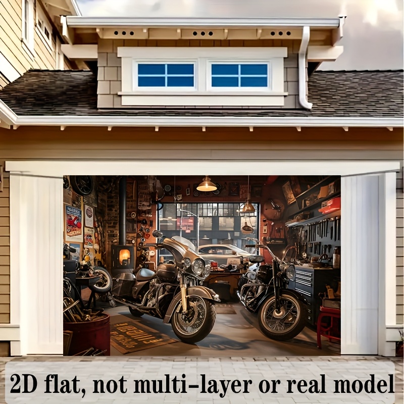 Tapestry da Garage per Moto, S - Workshop Tools Hanging recensione e prezzo